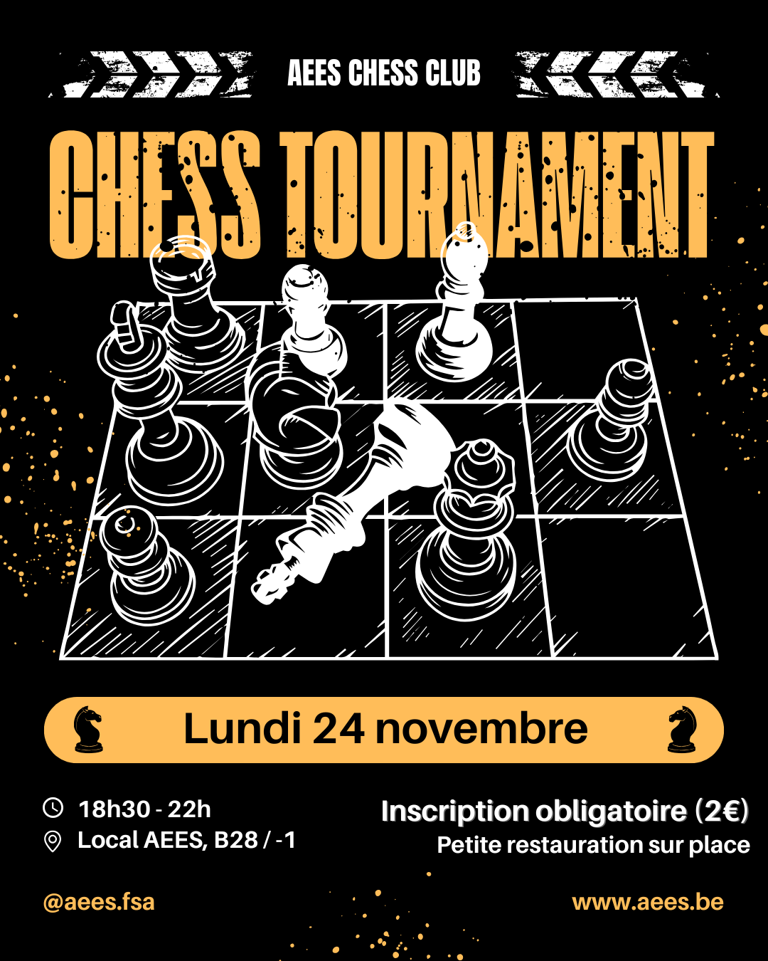 Tournois d'échec de l'AEES - 4e édition